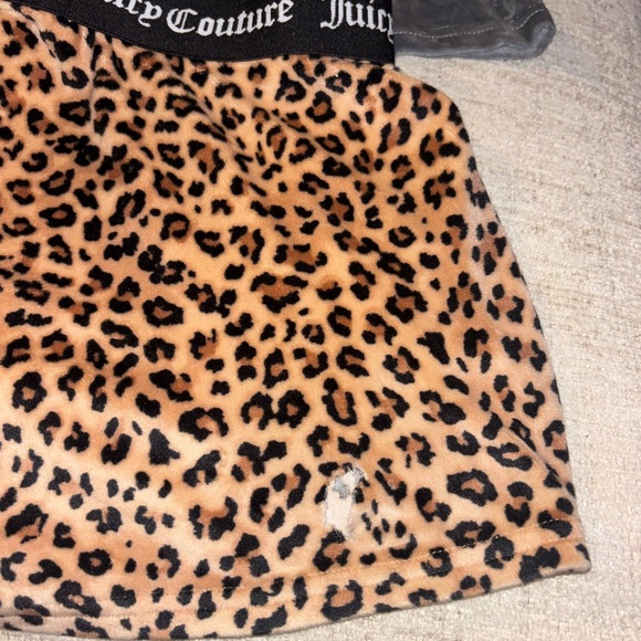 Juicy Couture Velour Lounge Sleep Shorts Bundle 3pc Size Medium Y2K Velour - Picture 6 of 10